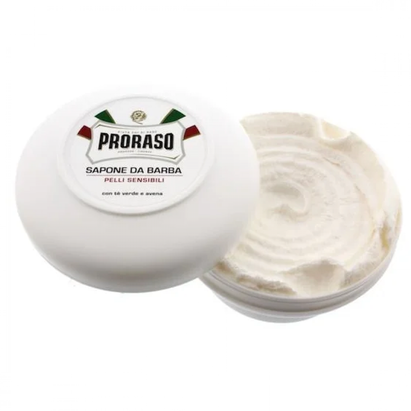 Мыло для бритья Proraso Для чувствительной кожи с зеленым чаем и овсом 150 мл Мыло для бритья Proraso Для чувствительной кожи с зеленым чаем и овсом 150 мл