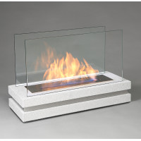 Напольный биокамин Fame AVE 700 White