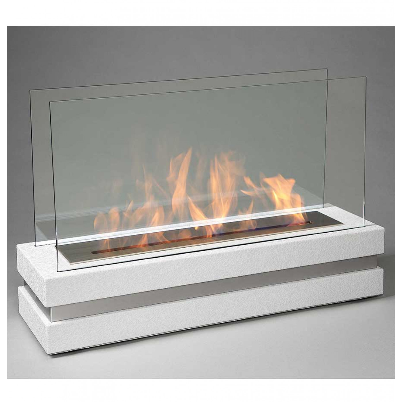 Напольный биокамин Fame AVE White