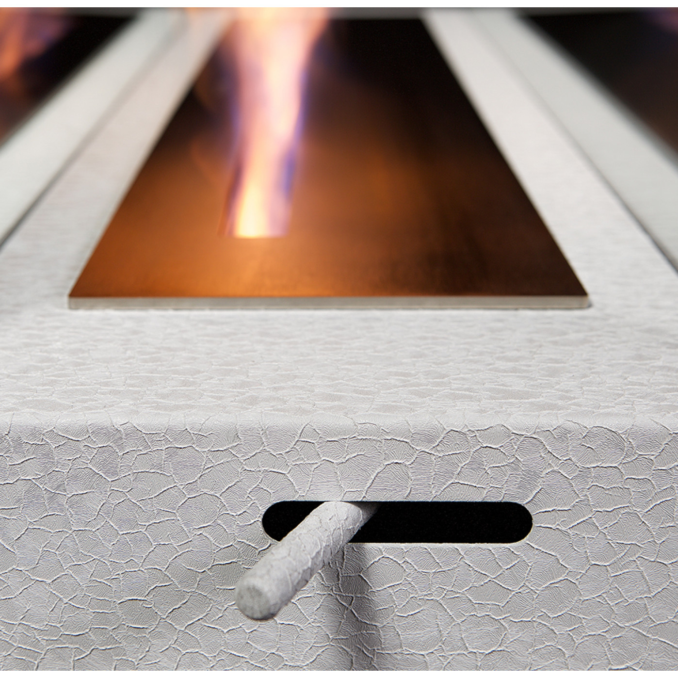 Напольный биокамин Fame AVE White