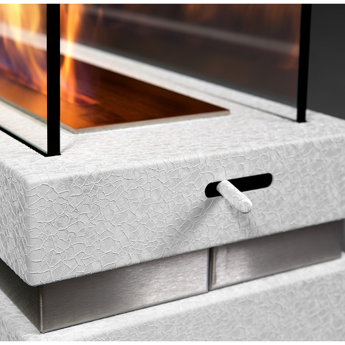 Напольный биокамин Fame AVE White