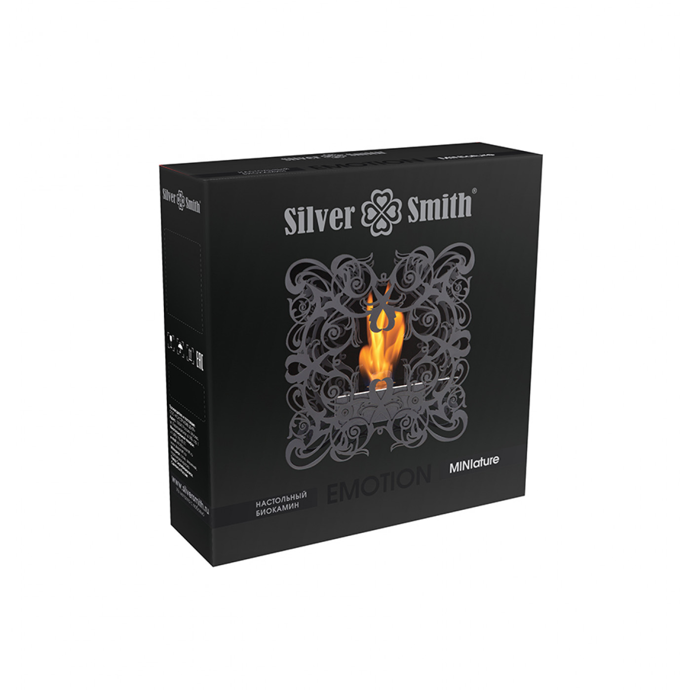 Настольный биокамин Emotion Minia Black