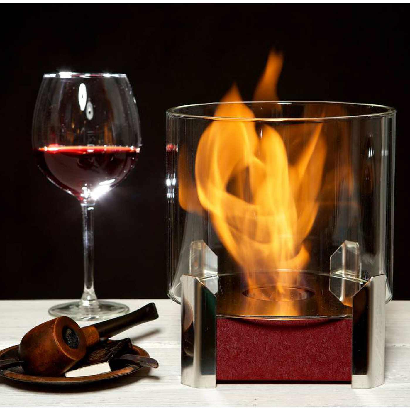 Настольный биокамин Nano 1 Premium Red