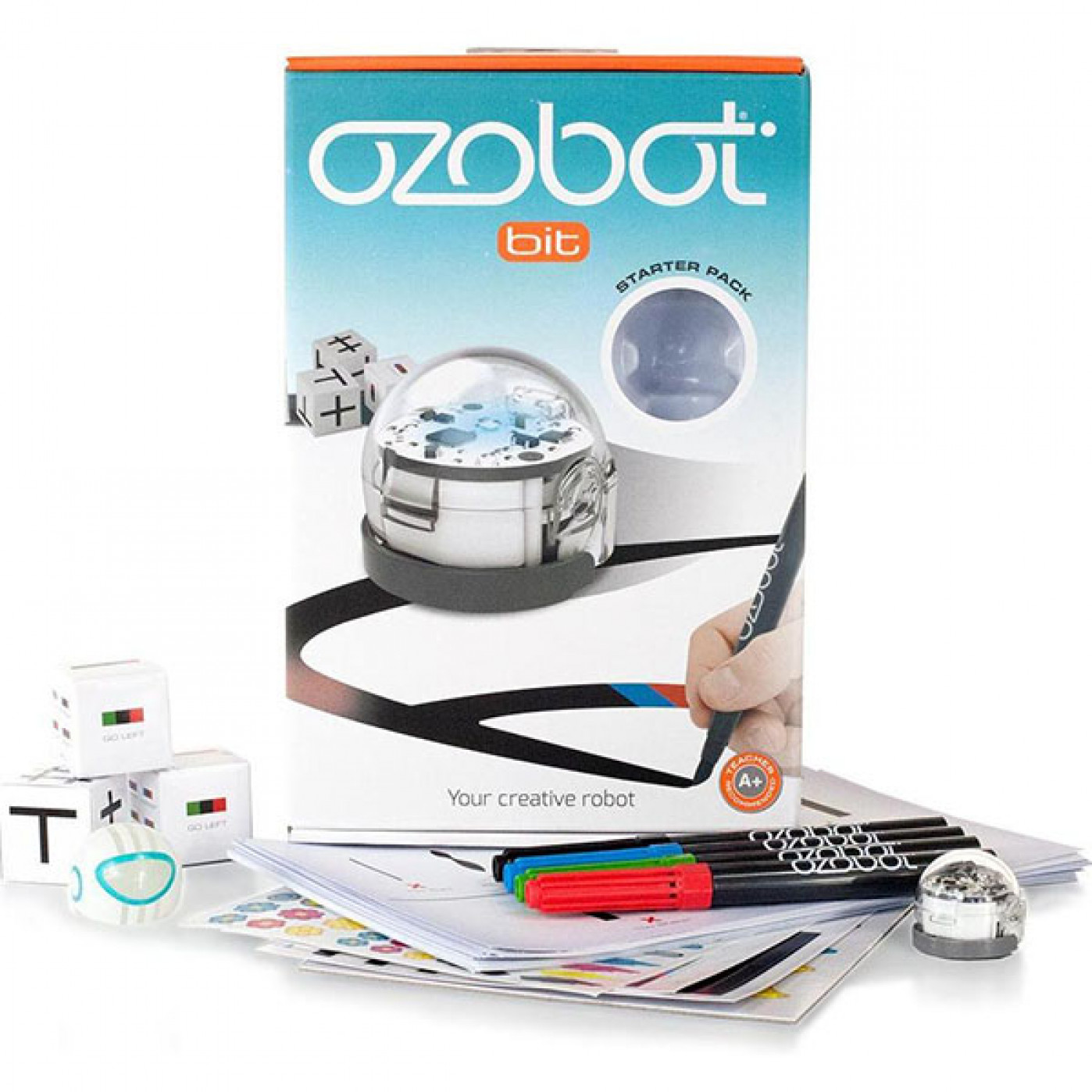 Робот Ozobot Evo White Продвинутый набор купить в интернет-магазине ...