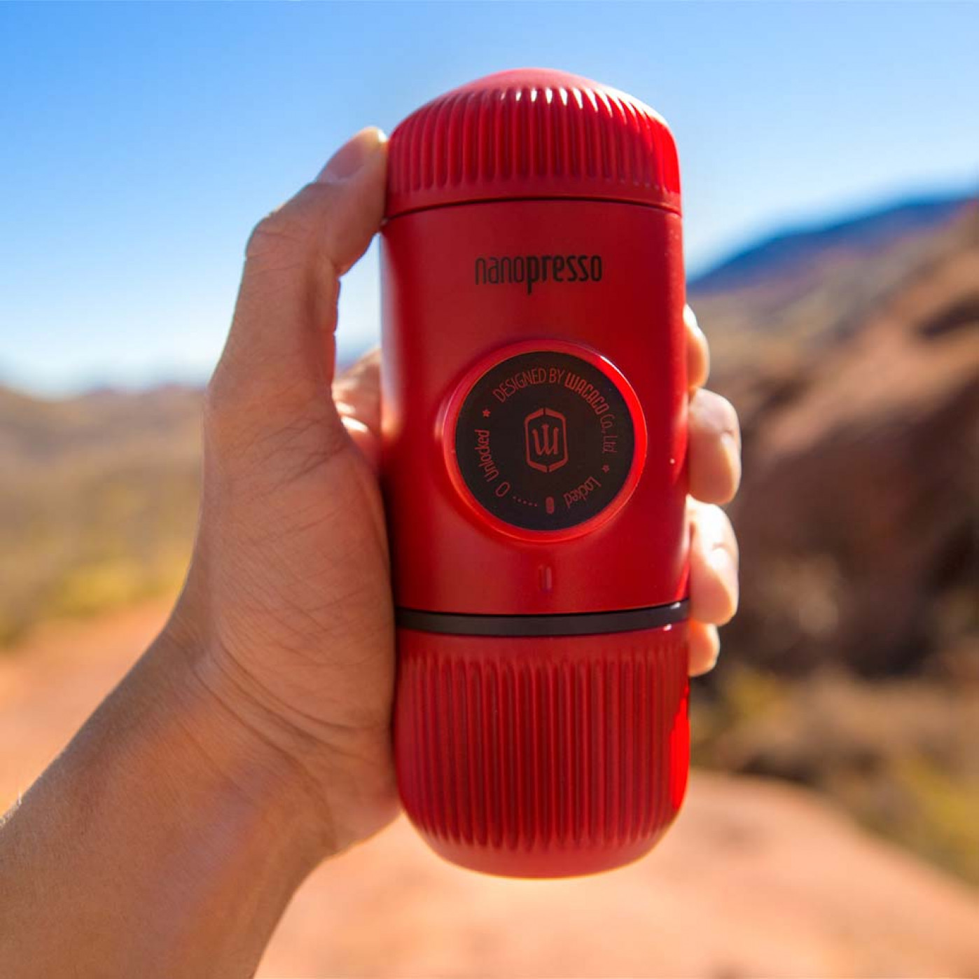Ручная мини-кофемашина Wacaco Nanopresso Lava Red купить в интернет ...