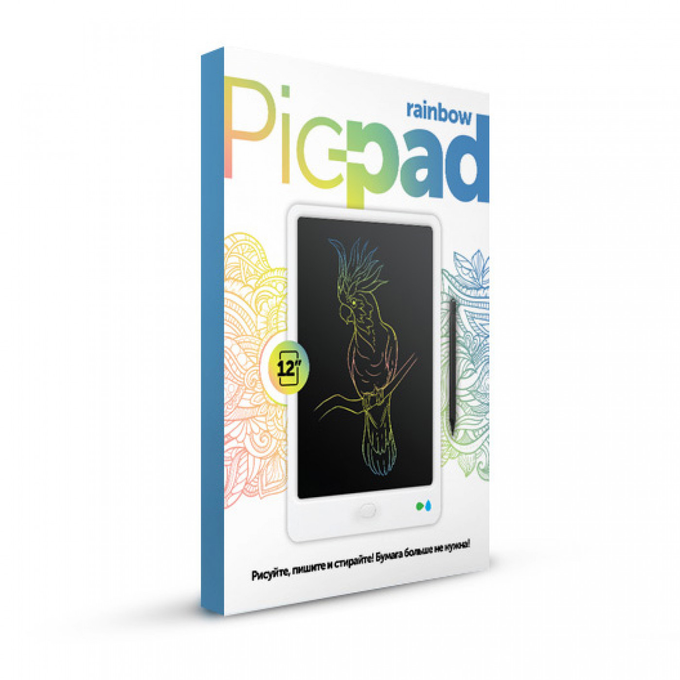 Планшет для рисования Pic-Pad с ЖК-экраном Rainbow Планшет для рисования Pic-Pad с ЖК-экраном Rainbow