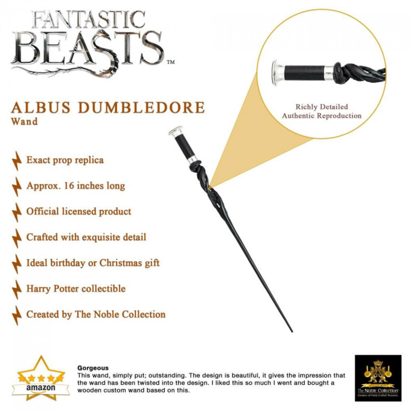 Волшебная палочка Фантастические твари Window box Альбус Дамблдор