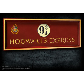 Оригинальная табличка с платформы 9 3/4 Гарри Поттер (58 см)-2