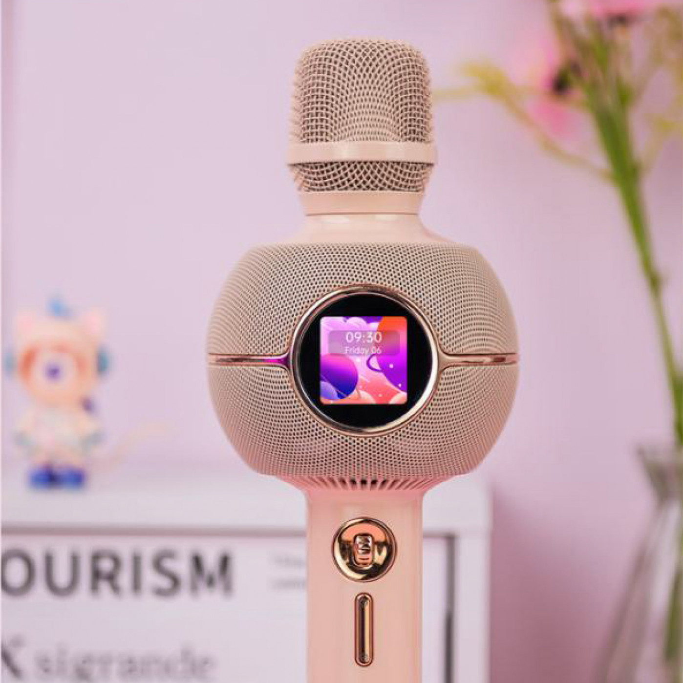 Караоке-микрофон с динамиком Divoom StarSpark купить в интернет ...