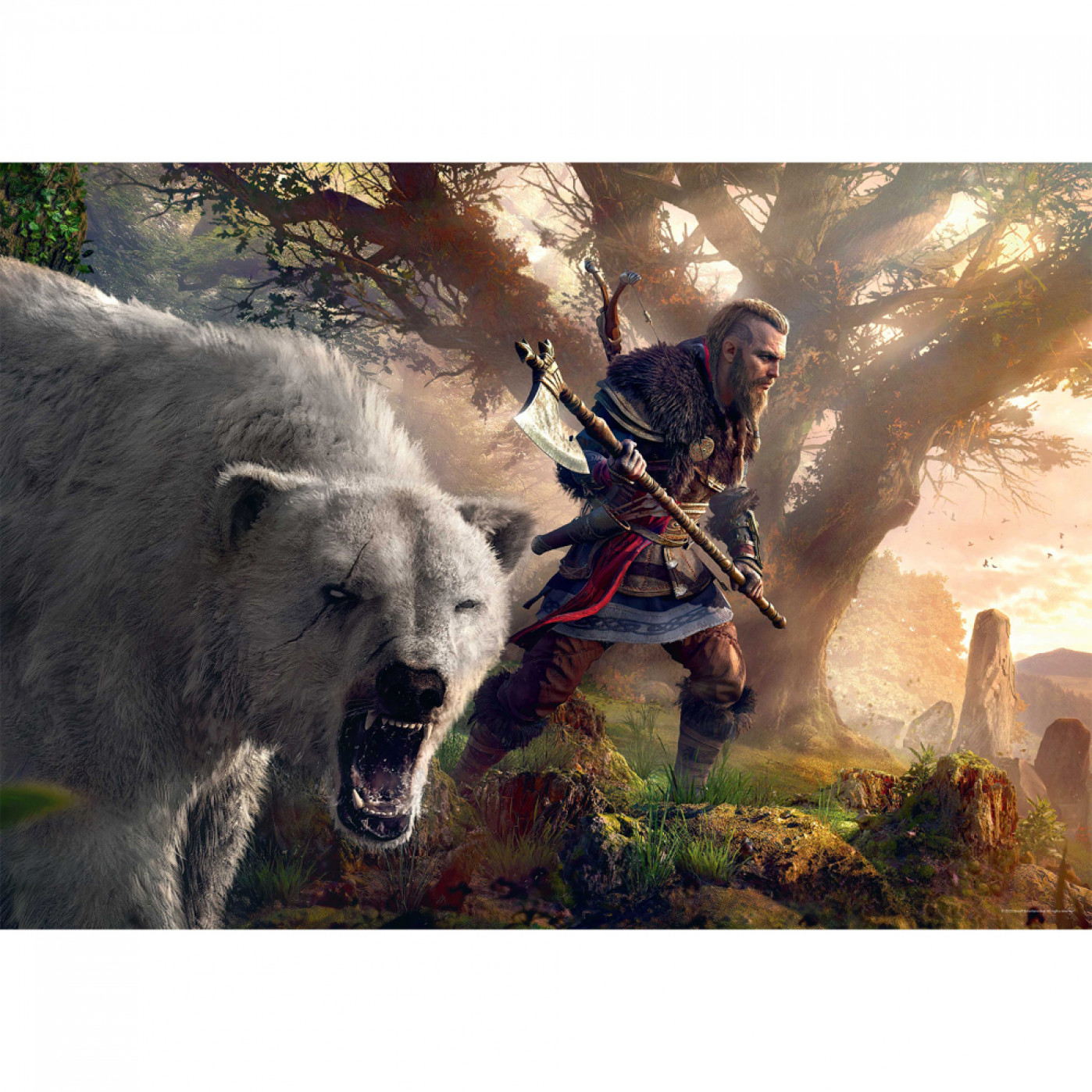 Пазл Assassin's Creed Valhalla Eivor & Polar Bear