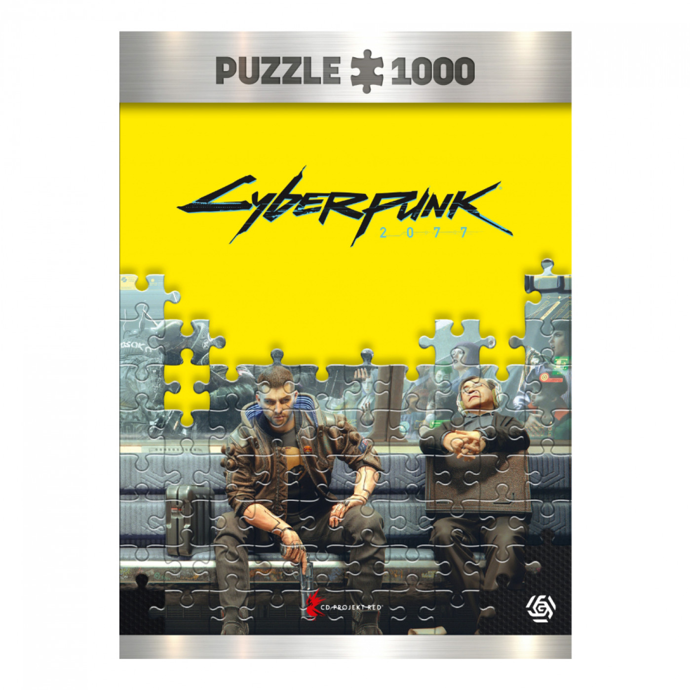 Пазл Cyberpunk 2077 Metro - 1000 элементов