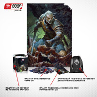 Пазл The Witcher Dark World-2