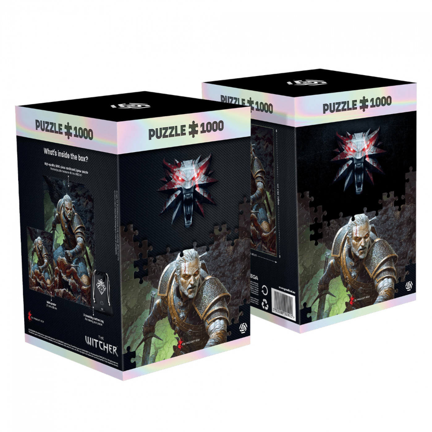 Пазлы The Witcher (разные дизайны) - сцены из Ведьмака