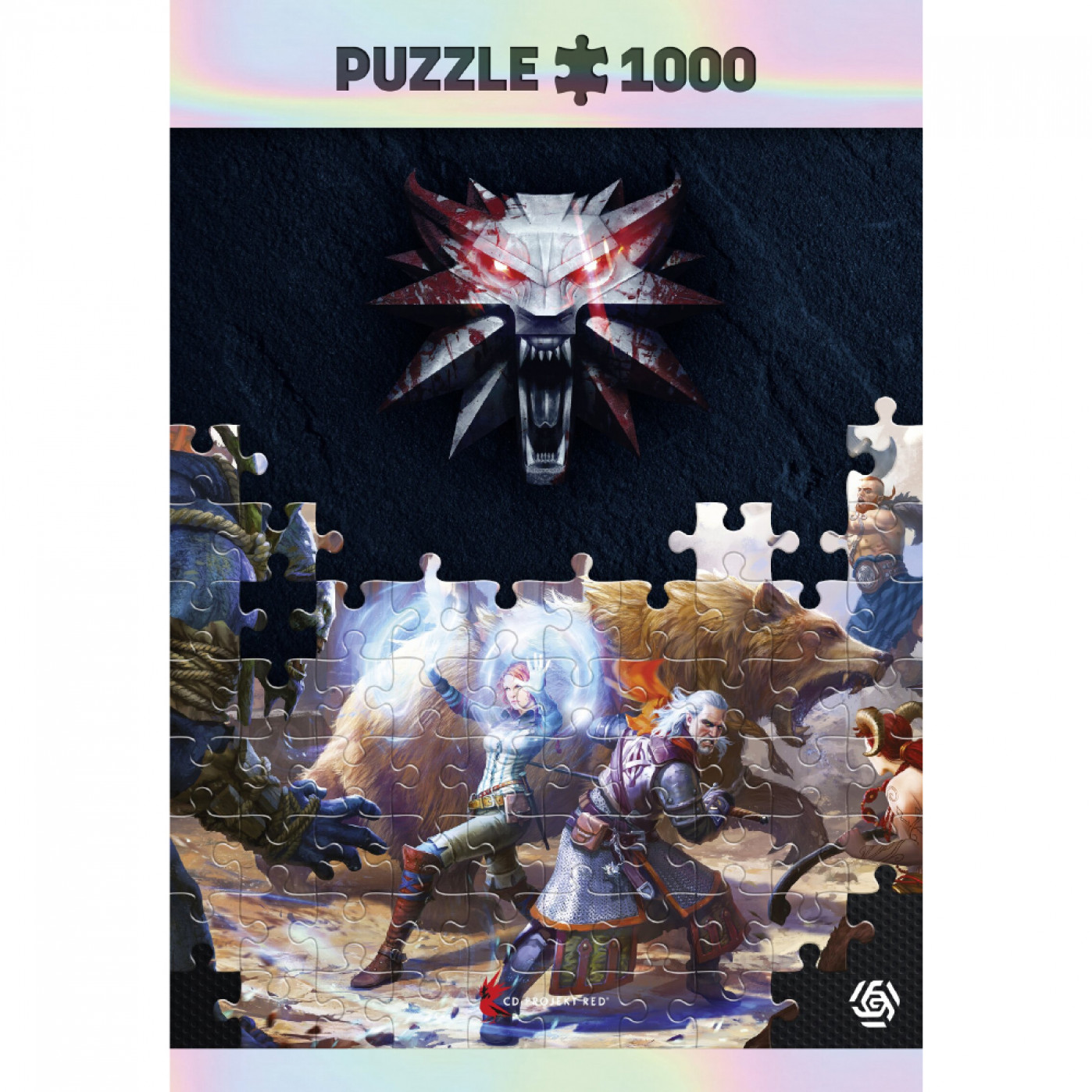 Пазл The Witcher Geralt & Triss in Battle - 1000 элементов