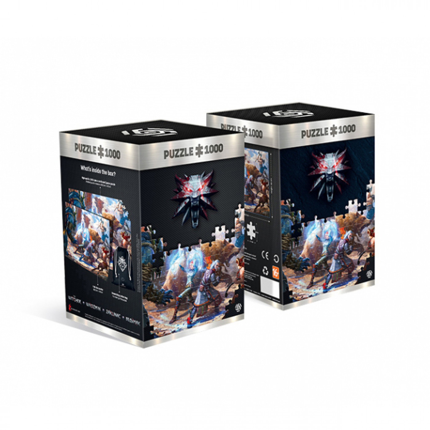 Пазл The Witcher Geralt & Triss in Battle - 1000 элементов