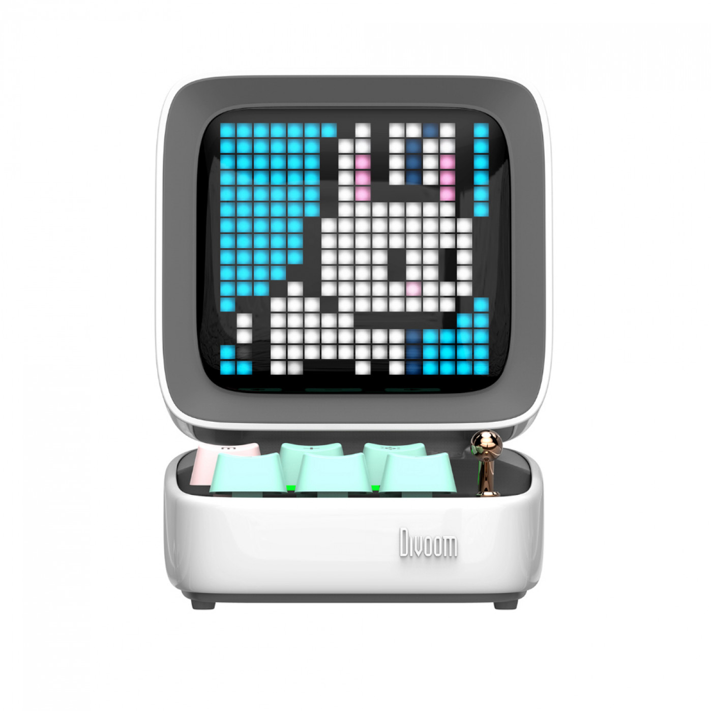 Портативная колонка Divoom Ditoo Pro, белая