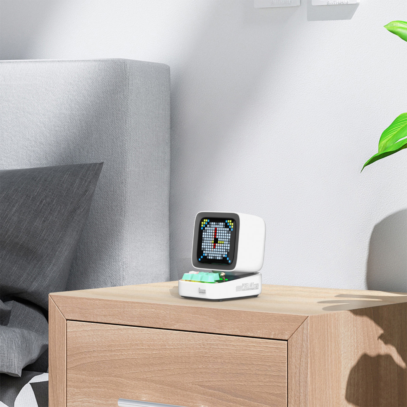 Портативная колонка Divoom Ditoo Pro, белая