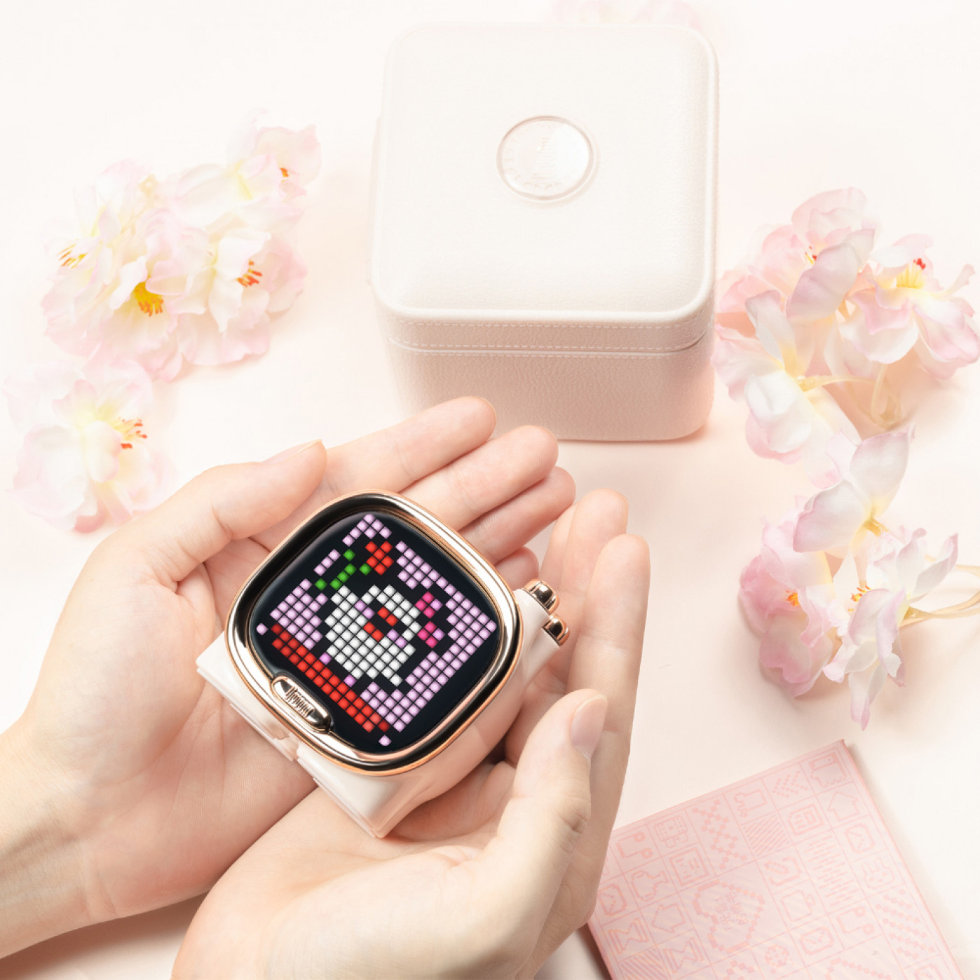 Портативная колонка Divoom Zooe, розовая