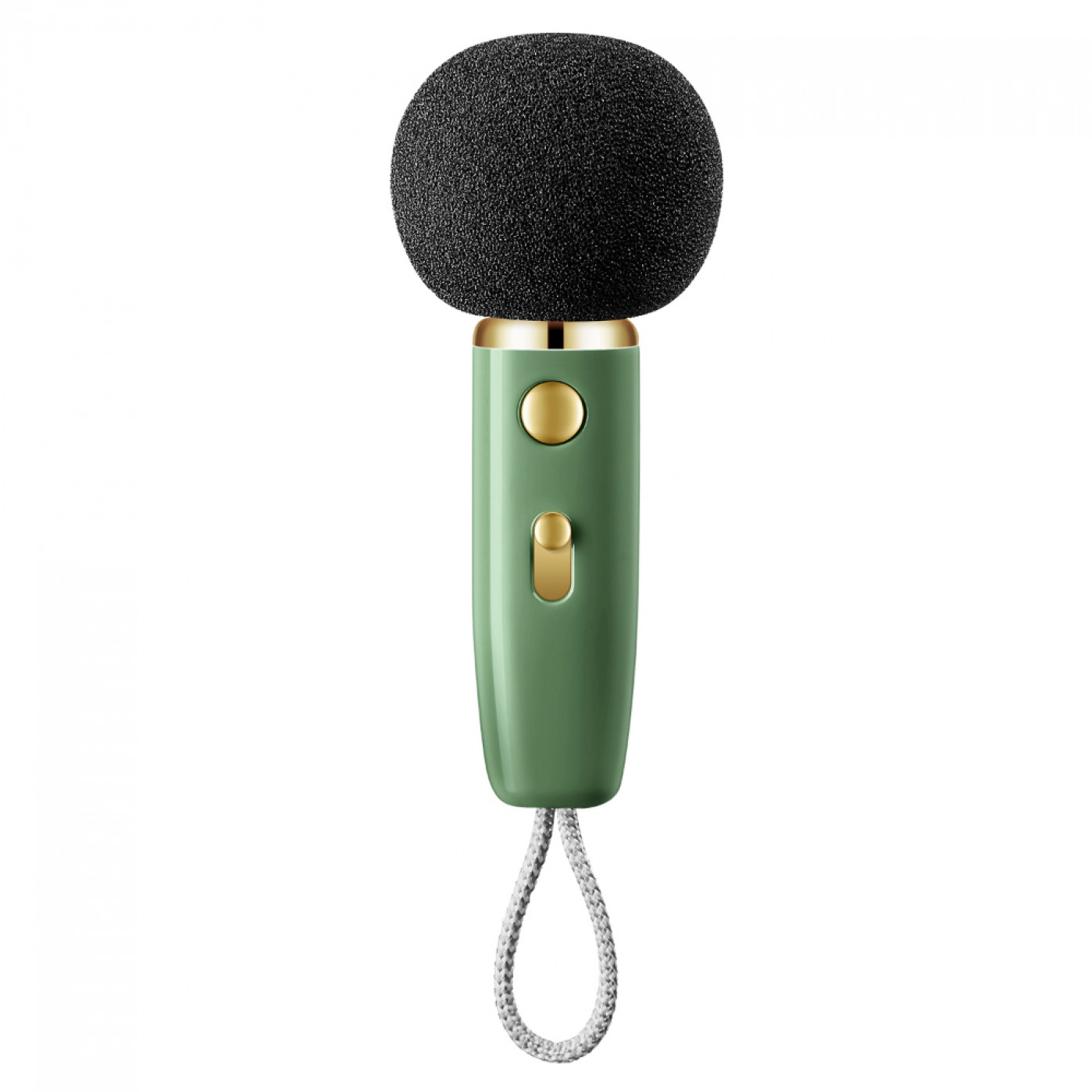 Портативная колонка с микрофоном Divoom Ditoo Mic, зеленый