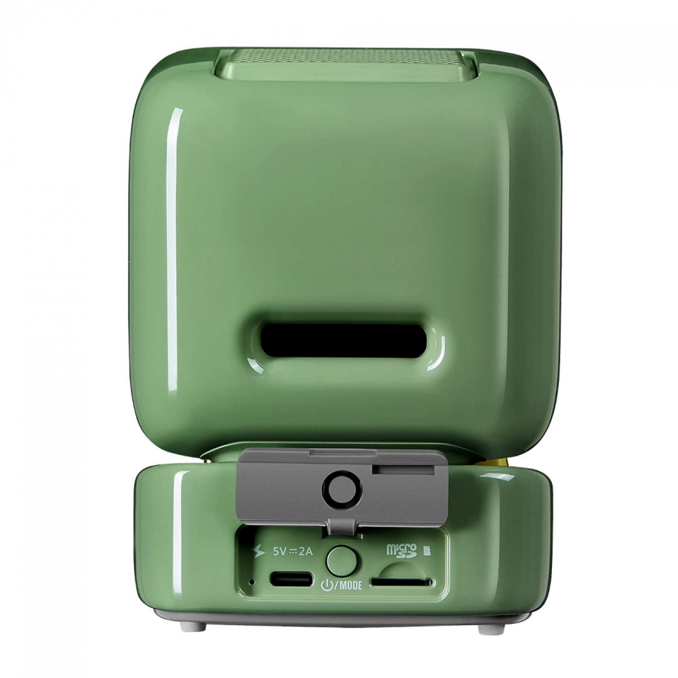 Портативная колонка с микрофоном Divoom Ditoo Mic, зеленый