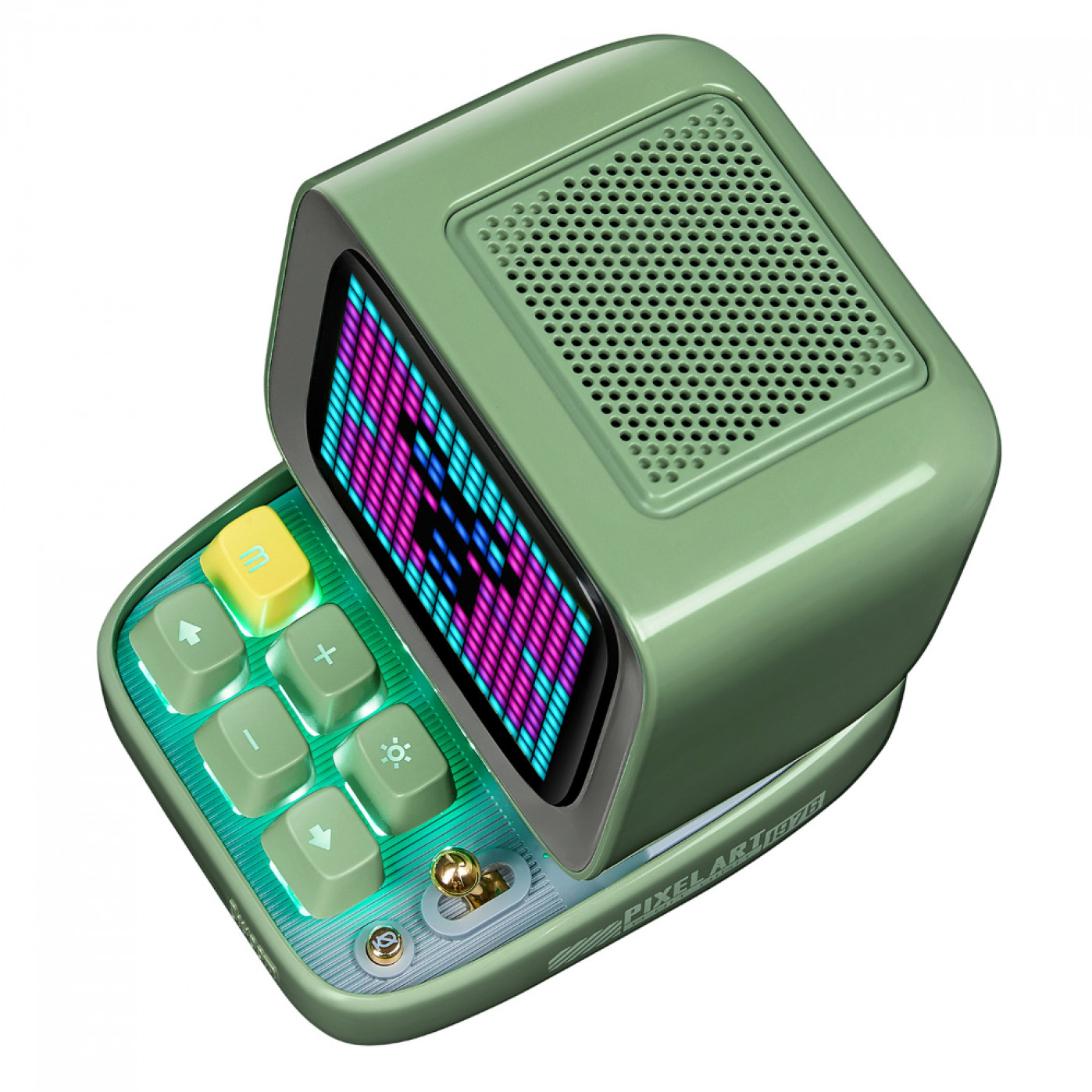 Портативная колонка с микрофоном Divoom Ditoo Mic, зеленый купить в ...