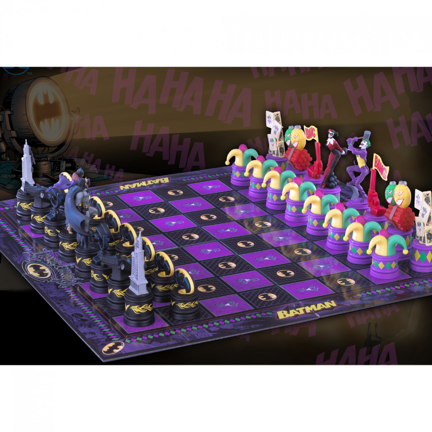 Официальные шахматы DC Бэтмен - ручная работа