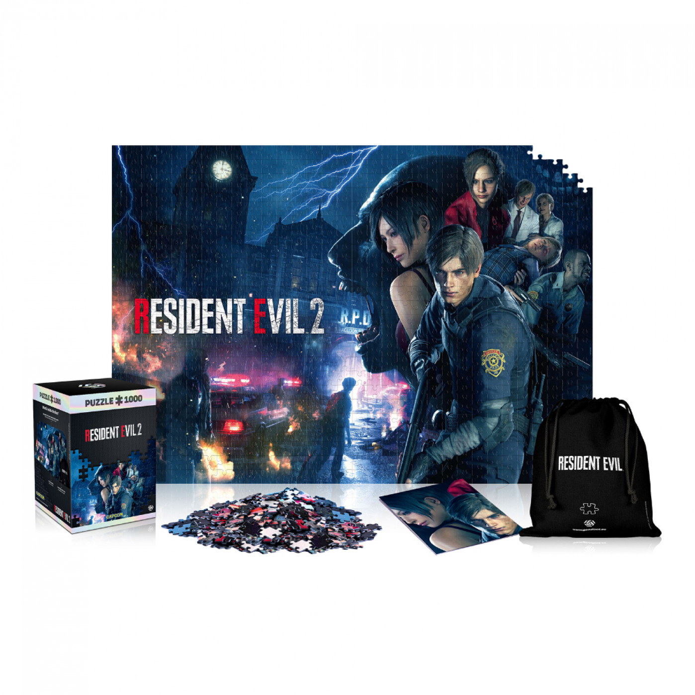 Пазл Resident Evil 2 Racoon City - 1000 элементов