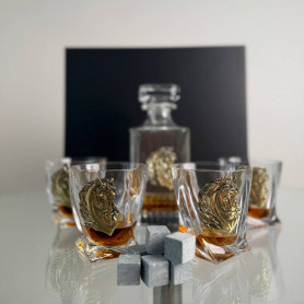Набор для виски Лошадь в подарочной коробке Набор для виски Лошадь в подарочной коробке