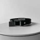 HI-TECH Мужской браслет с живым посланием Core Сила Черный агат