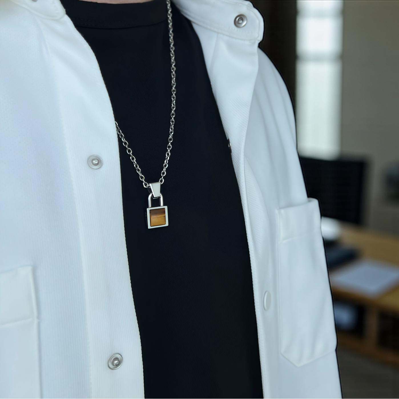 HI-TECH Мужская подвеска Lock Решимость