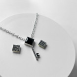 HI-TECH Женская подвеска с живым посланием Key Защита