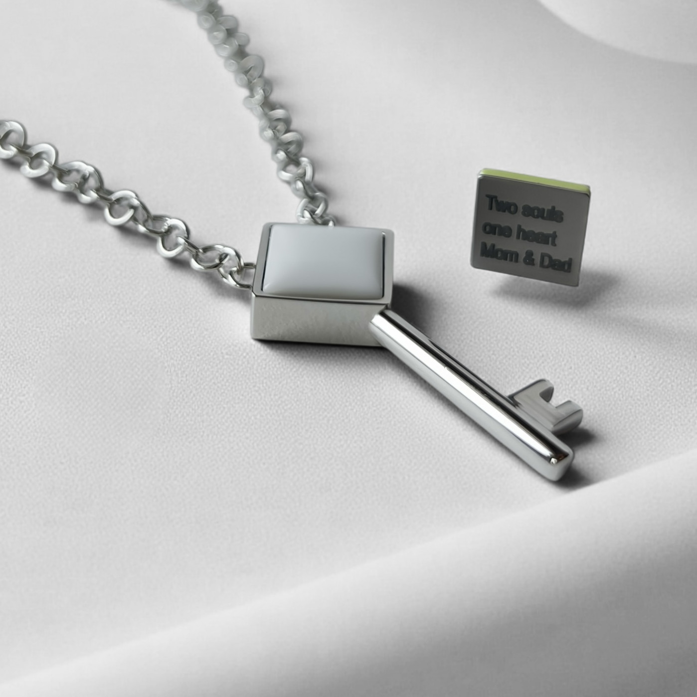 HI-TECH Женская подвеска с живым посланием Key Баланс