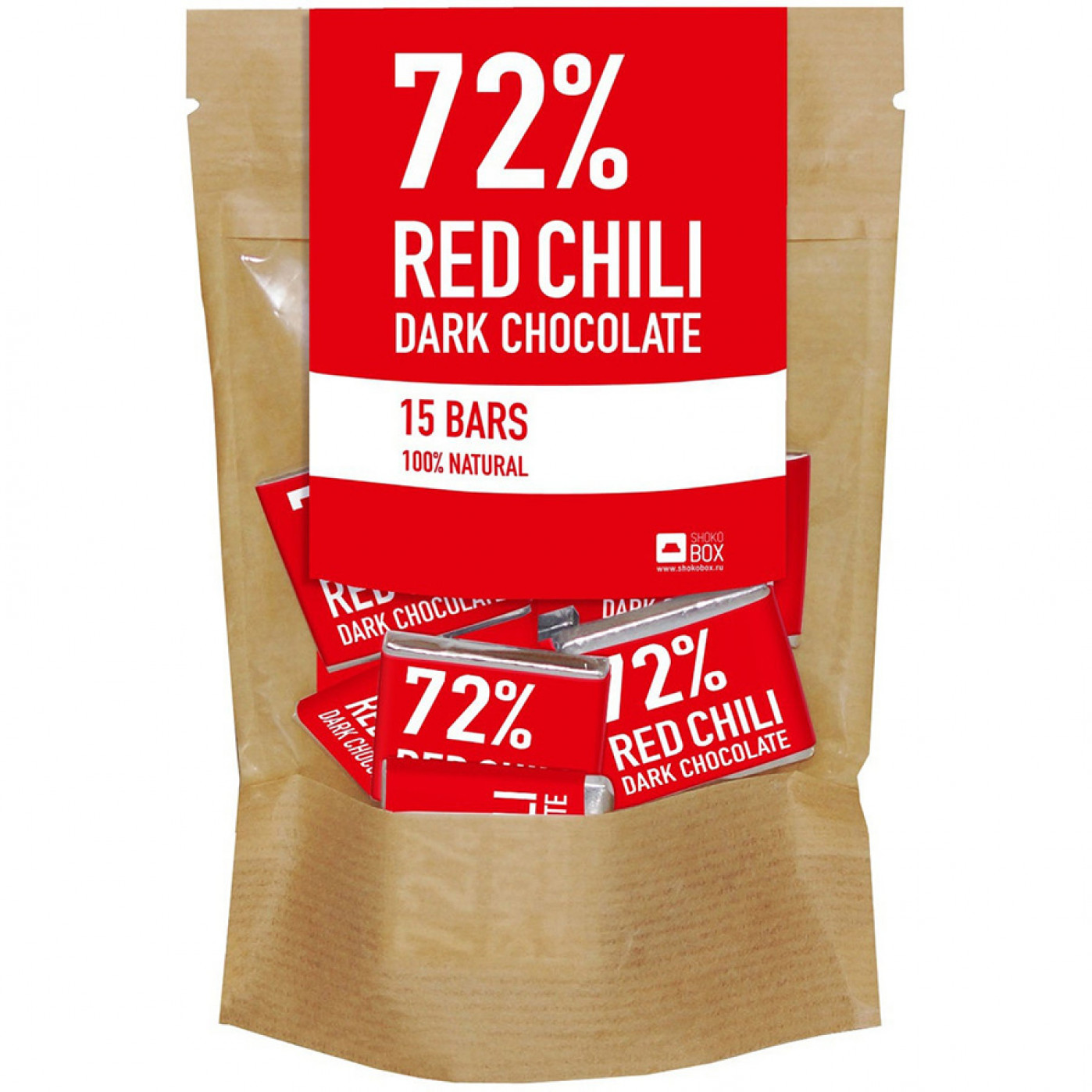 Горький шоколад с перцем Red Chili
