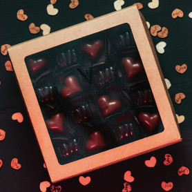 Набор крафтового шоколада Valar Verde Love-2