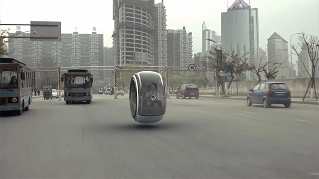 Авто будущего - VW Hover Car