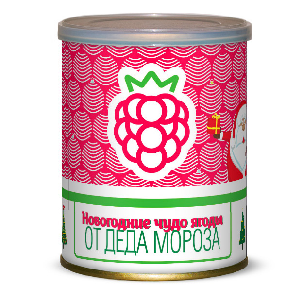 Сладкие консервы Новогодние чудо ягоды от Деда Мороза купить в интернет ...