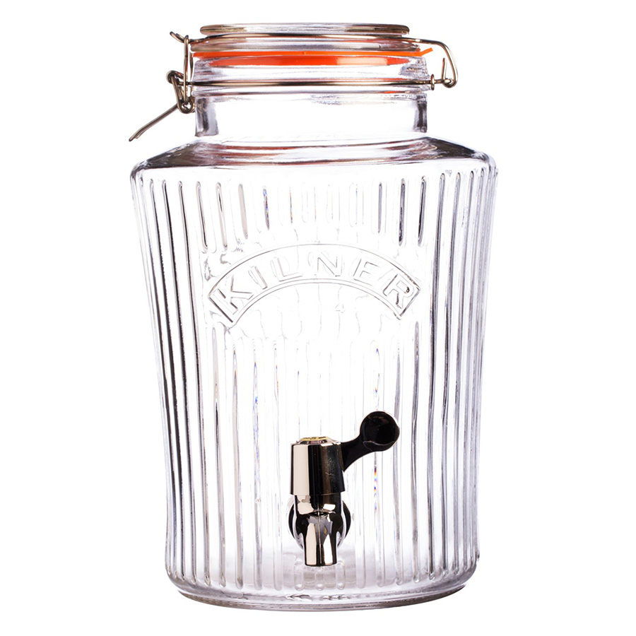 Стильный винтажный диспенсер для напитков на 5 литров Kilner Vintage ...